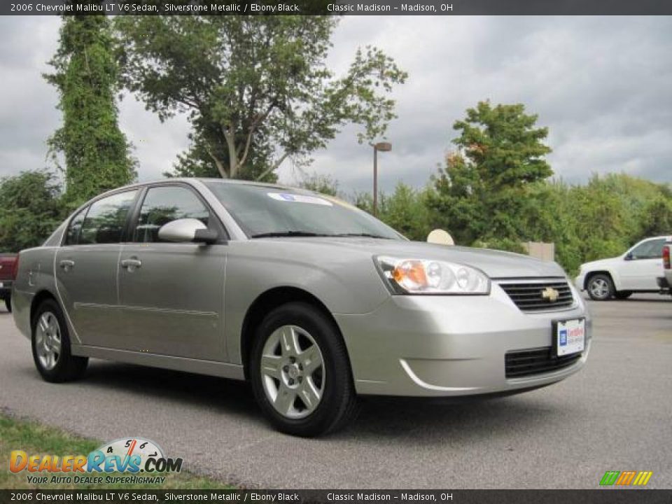 2006 Chevrolet Malibu LT V6 Sedan Silverstone Metallic / Ebony Black Photo #3