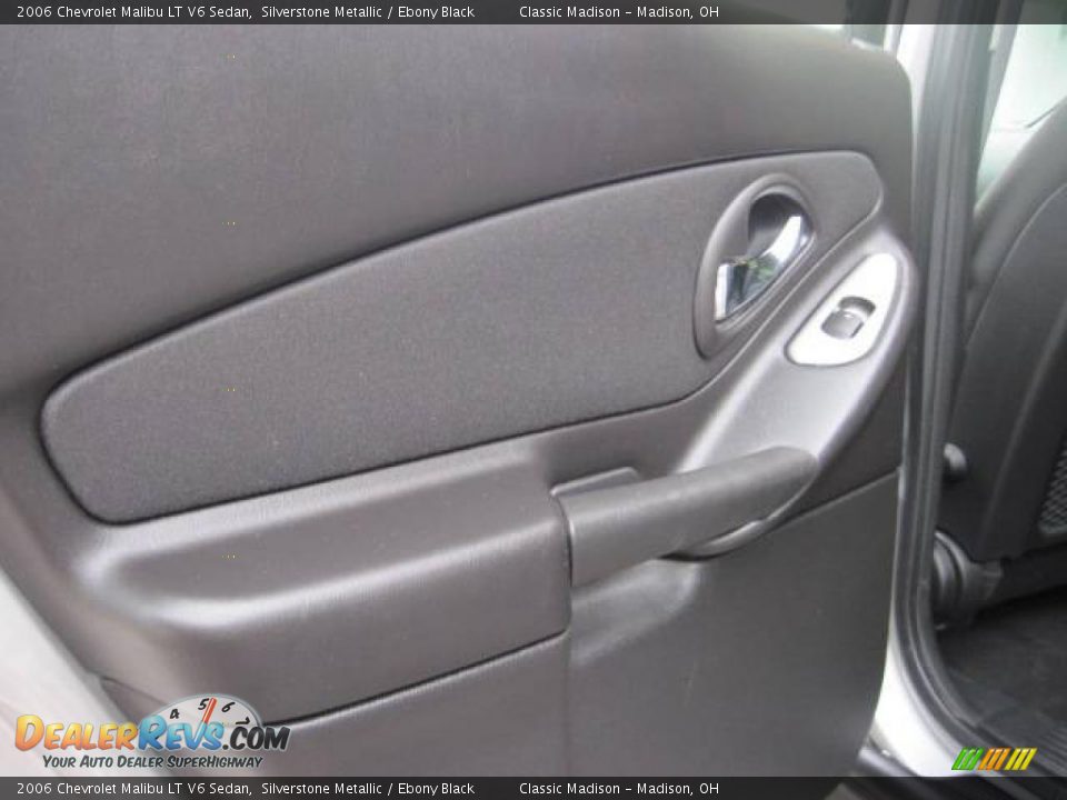 2006 Chevrolet Malibu LT V6 Sedan Silverstone Metallic / Ebony Black Photo #15