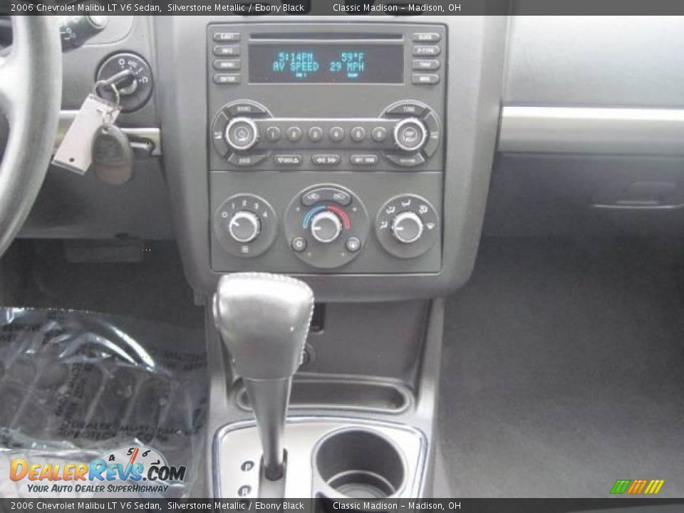 2006 Chevrolet Malibu LT V6 Sedan Silverstone Metallic / Ebony Black Photo #23