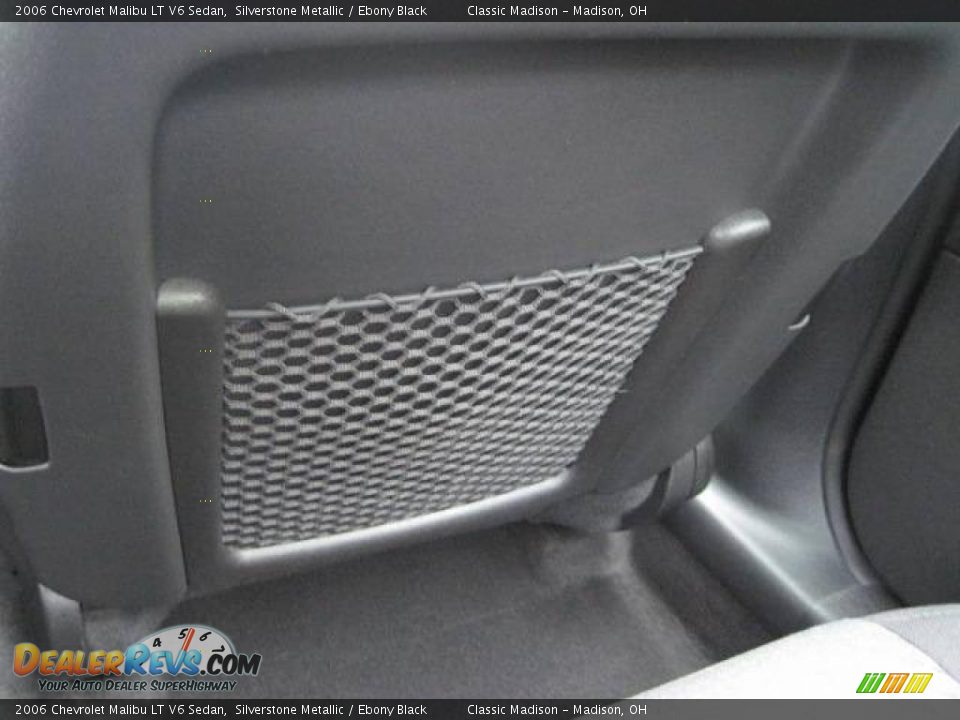 2006 Chevrolet Malibu LT V6 Sedan Silverstone Metallic / Ebony Black Photo #25