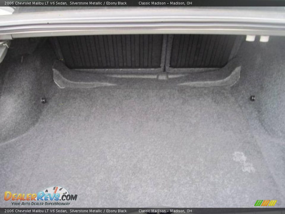 2006 Chevrolet Malibu LT V6 Sedan Silverstone Metallic / Ebony Black Photo #29