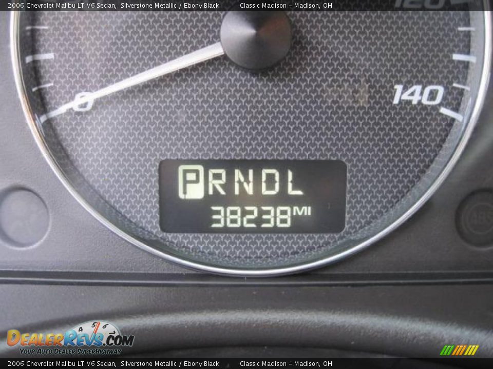 2006 Chevrolet Malibu LT V6 Sedan Silverstone Metallic / Ebony Black Photo #34
