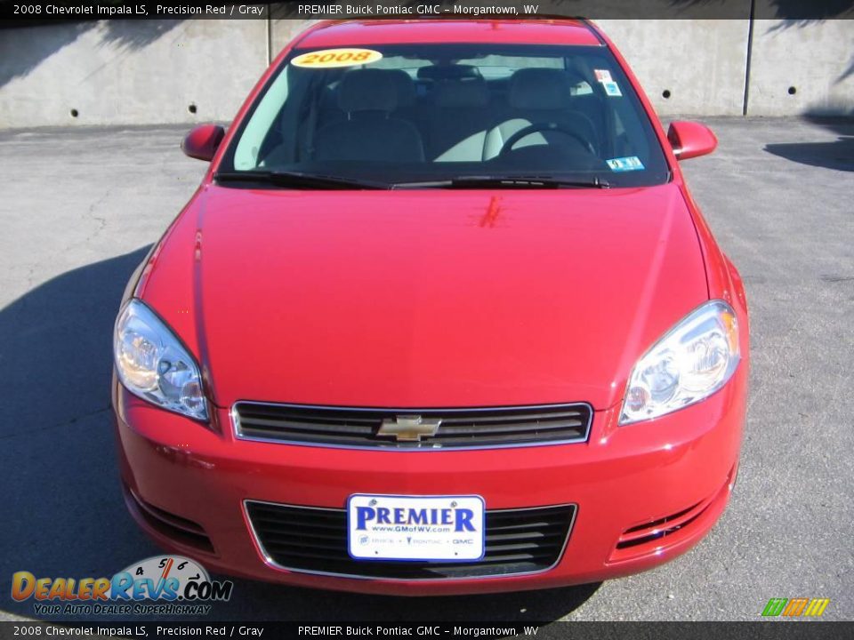 2008 Chevrolet Impala LS Precision Red / Gray Photo #1
