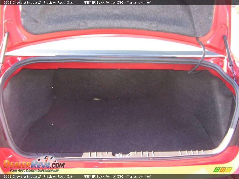 2008 Chevrolet Impala LS Precision Red / Gray Photo #9