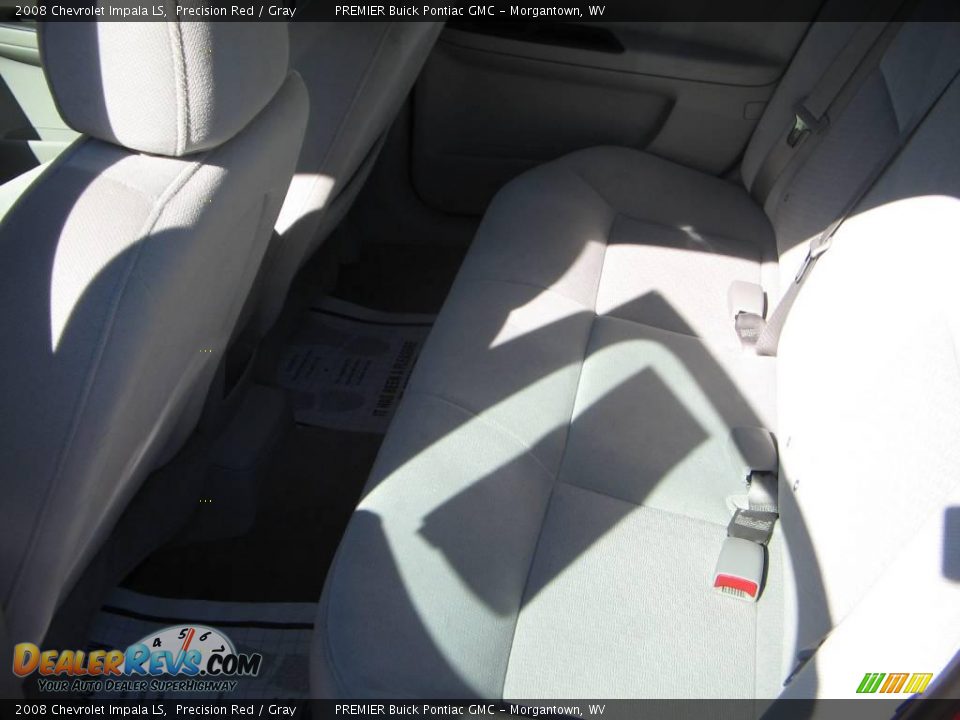 2008 Chevrolet Impala LS Precision Red / Gray Photo #10