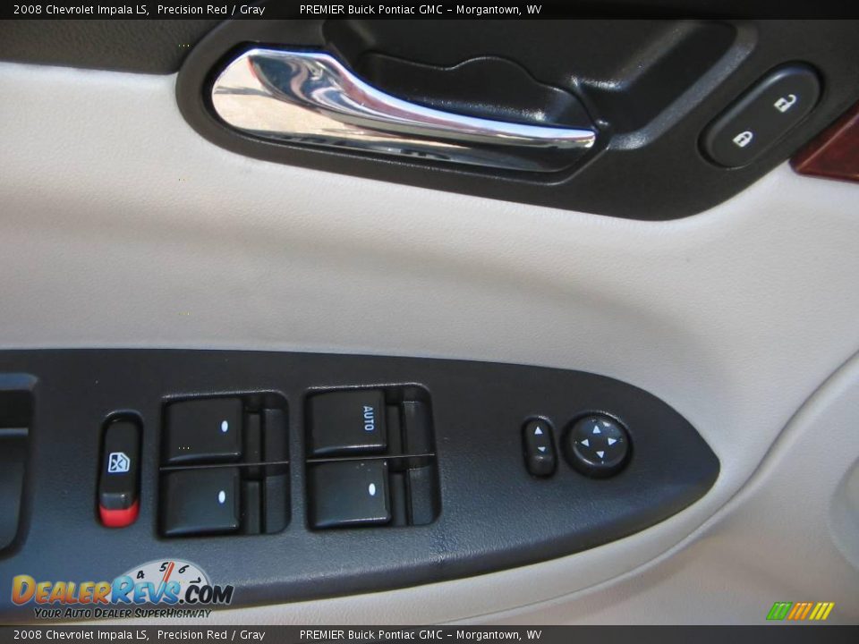 2008 Chevrolet Impala LS Precision Red / Gray Photo #15