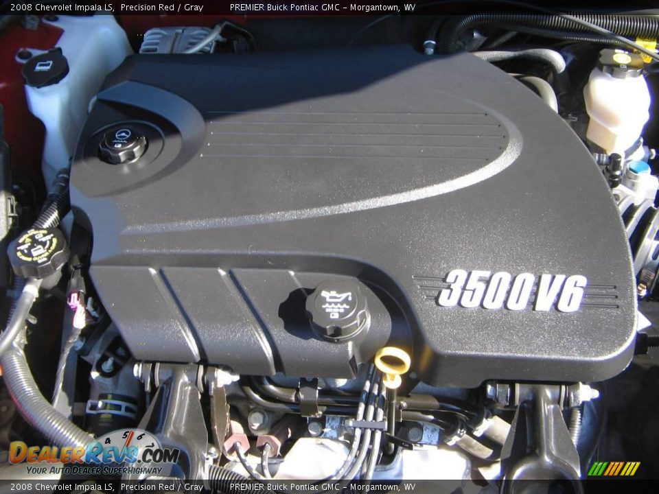 2008 Chevrolet Impala LS Precision Red / Gray Photo #16