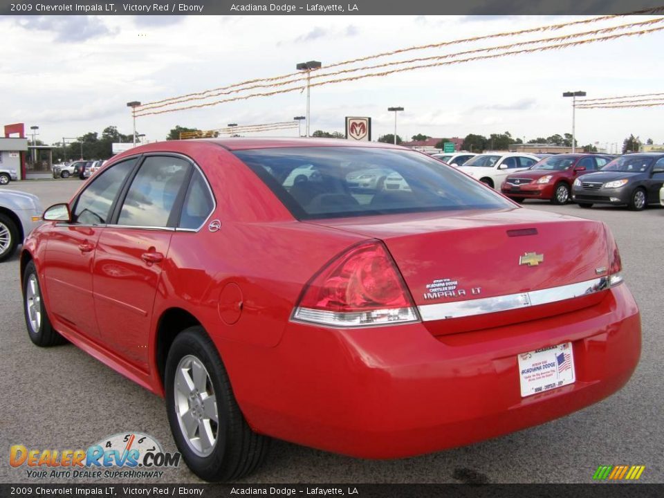 2009 Chevrolet Impala LT Victory Red / Ebony Photo #5