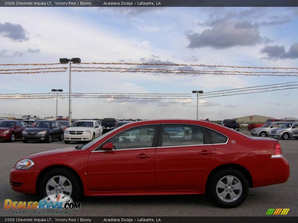 2009 Chevrolet Impala LT Victory Red / Ebony Photo #6
