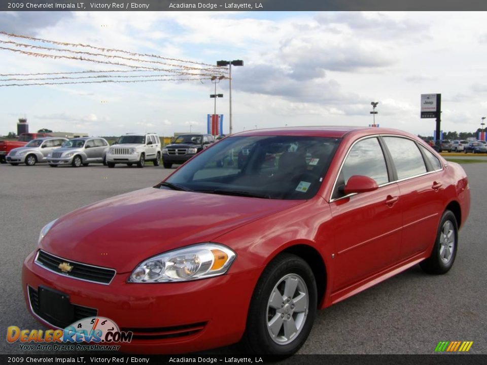 2009 Chevrolet Impala LT Victory Red / Ebony Photo #7