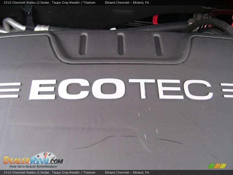 2010 Chevrolet Malibu LS Sedan Taupe Gray Metallic / Titanium Photo #12