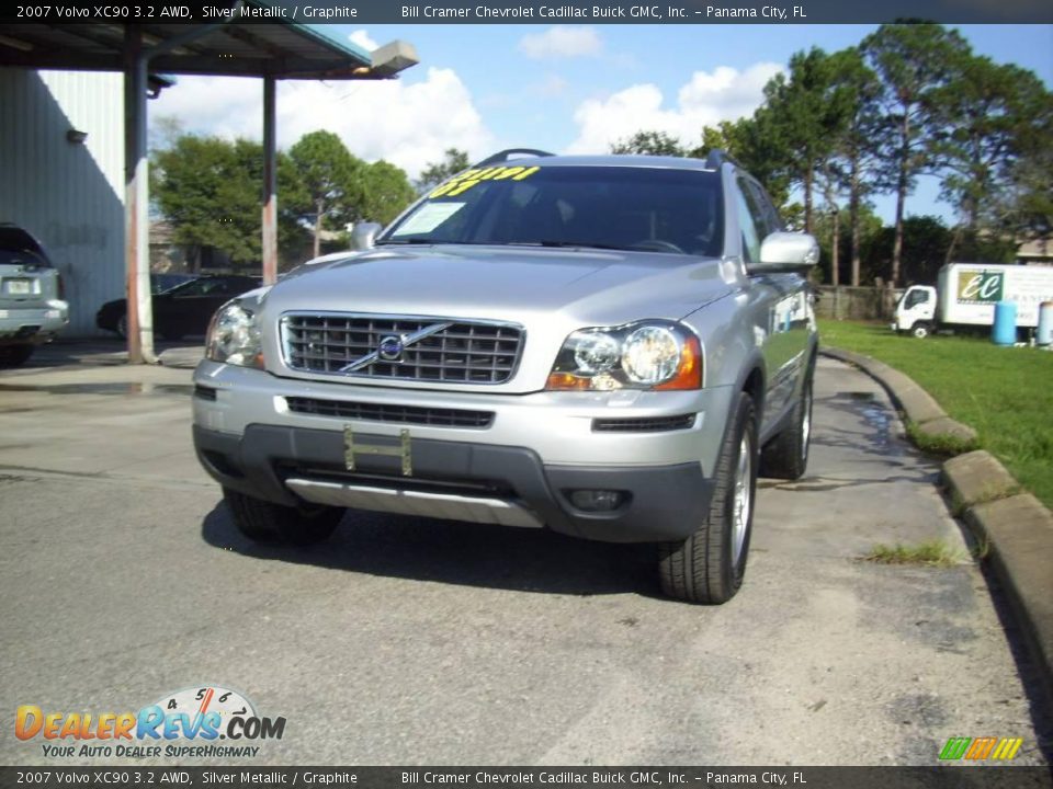 2007 Volvo XC90 3.2 AWD Silver Metallic / Graphite Photo #3