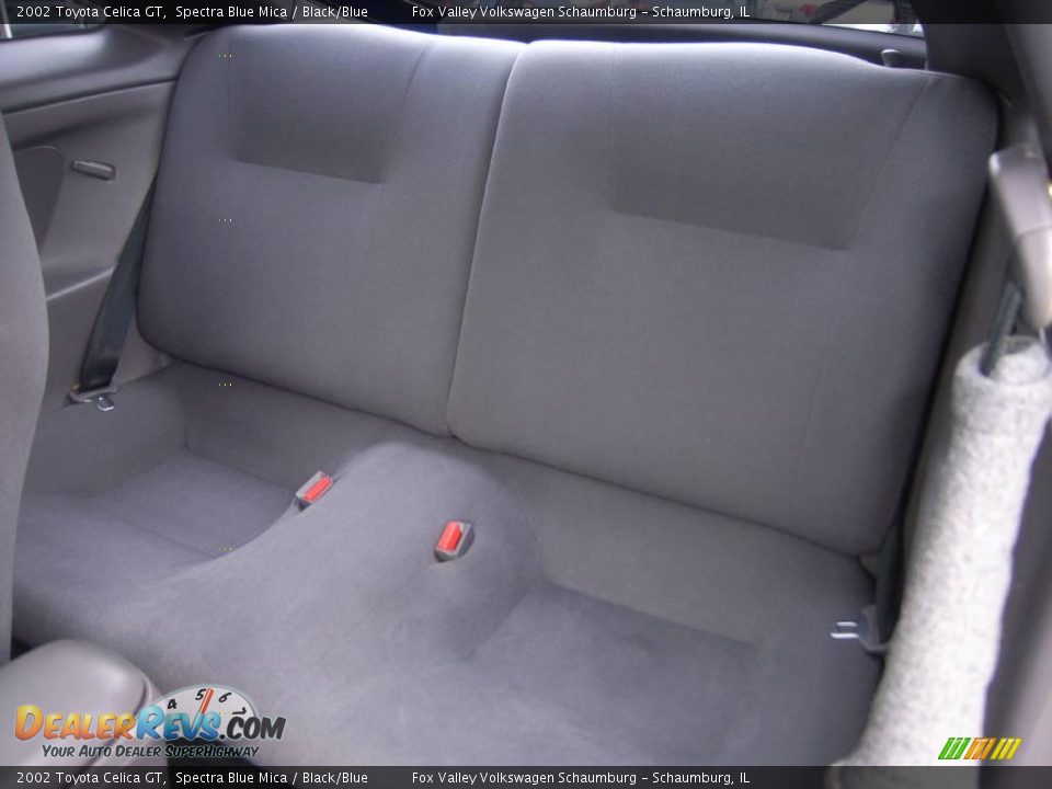 2002 Toyota Celica GT Spectra Blue Mica / Black/Blue Photo #12