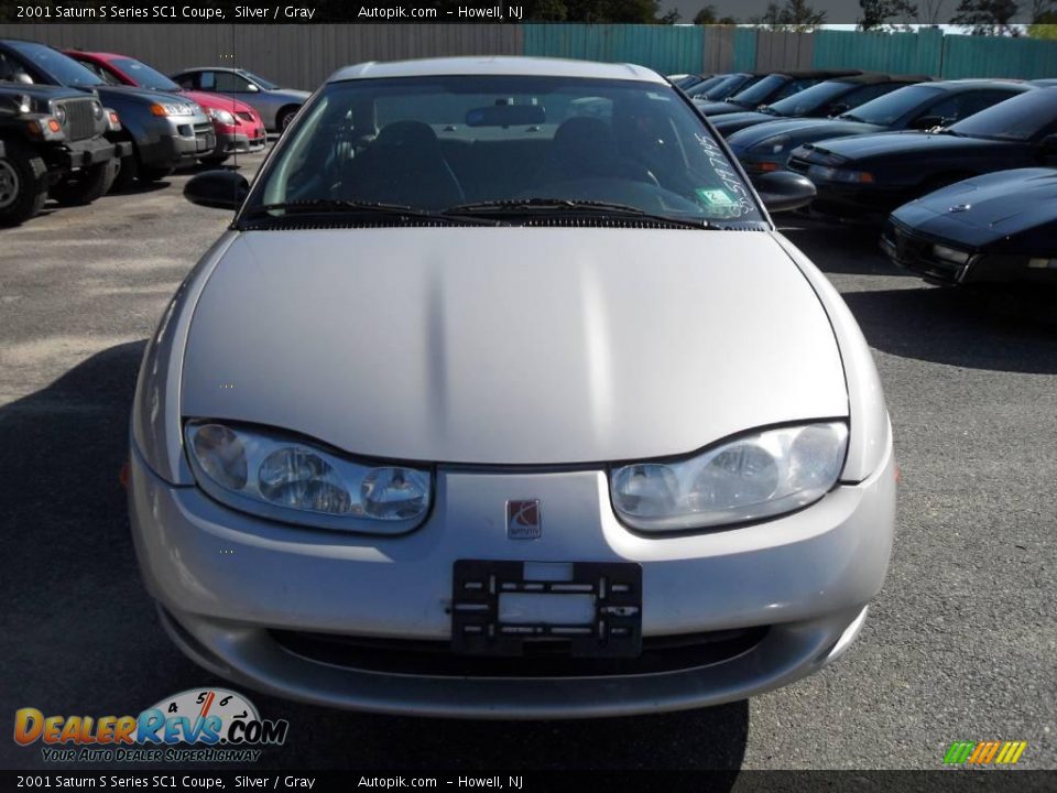 2001 Saturn S Series SC1 Coupe Silver / Gray Photo #1