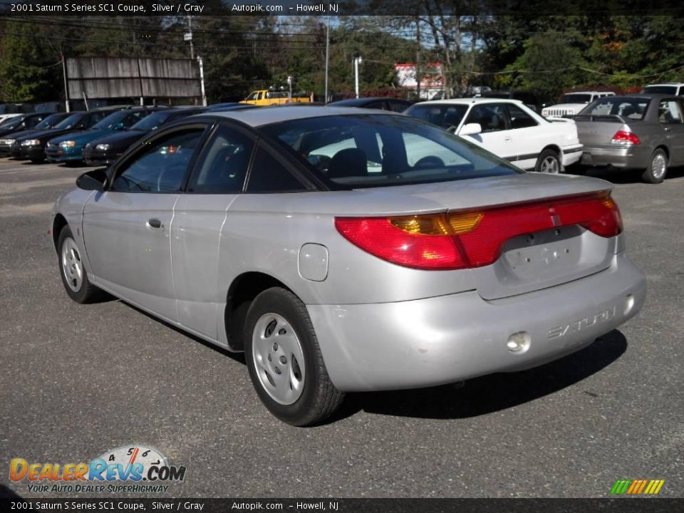 2001 Saturn S Series SC1 Coupe Silver / Gray Photo #4