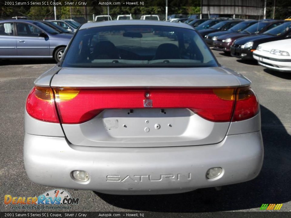 2001 Saturn S Series SC1 Coupe Silver / Gray Photo #5