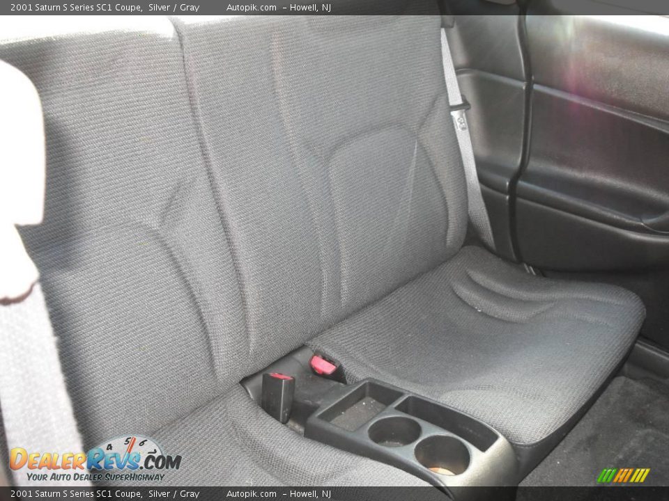 2001 Saturn S Series SC1 Coupe Silver / Gray Photo #11