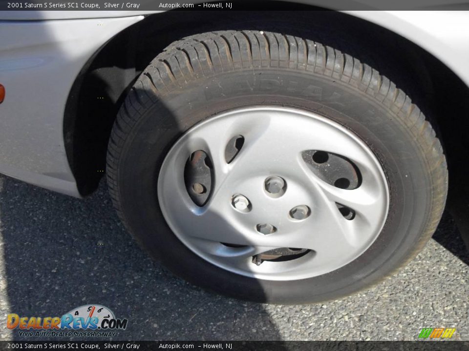 2001 Saturn S Series SC1 Coupe Silver / Gray Photo #16