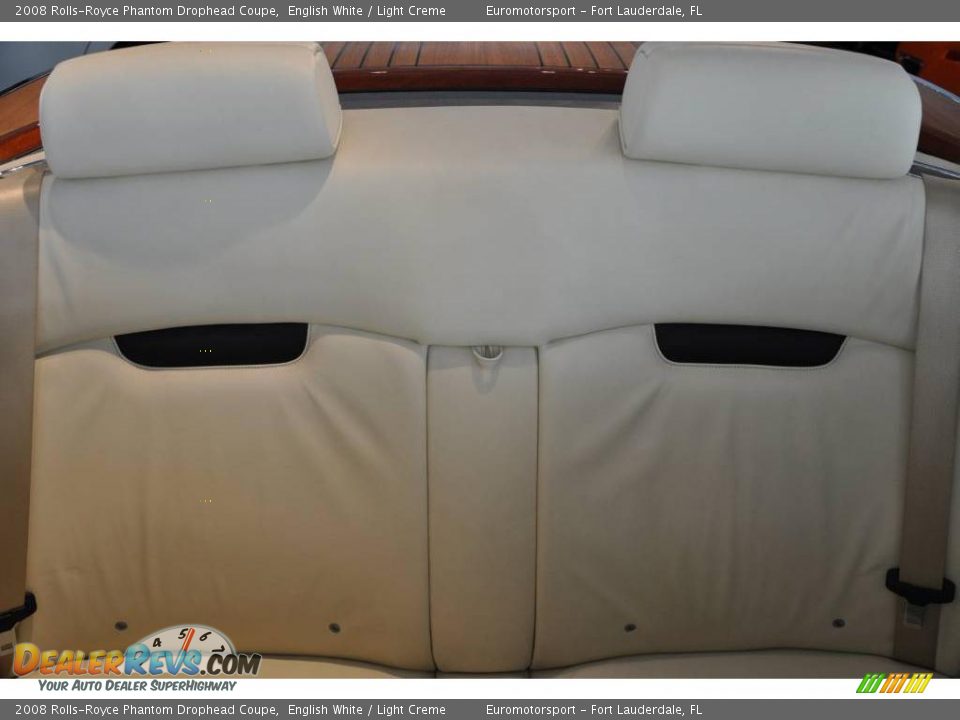2008 Rolls-Royce Phantom Drophead Coupe English White / Light Creme Photo #23