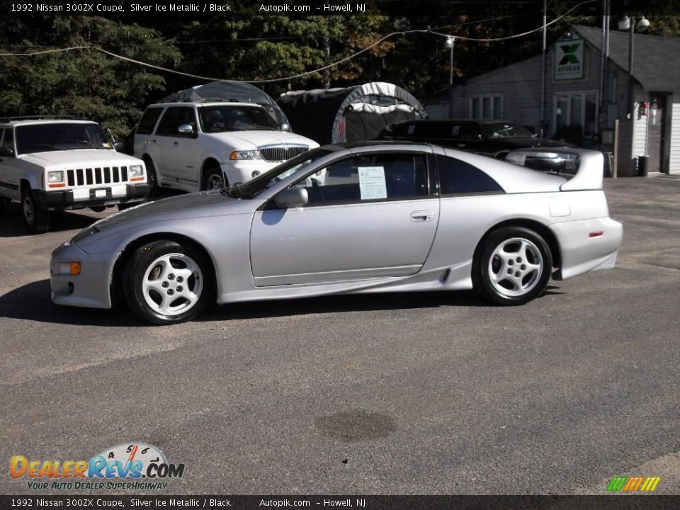 1992 Nissan 300ZX Coupe Silver Ice Metallic / Black Photo #3