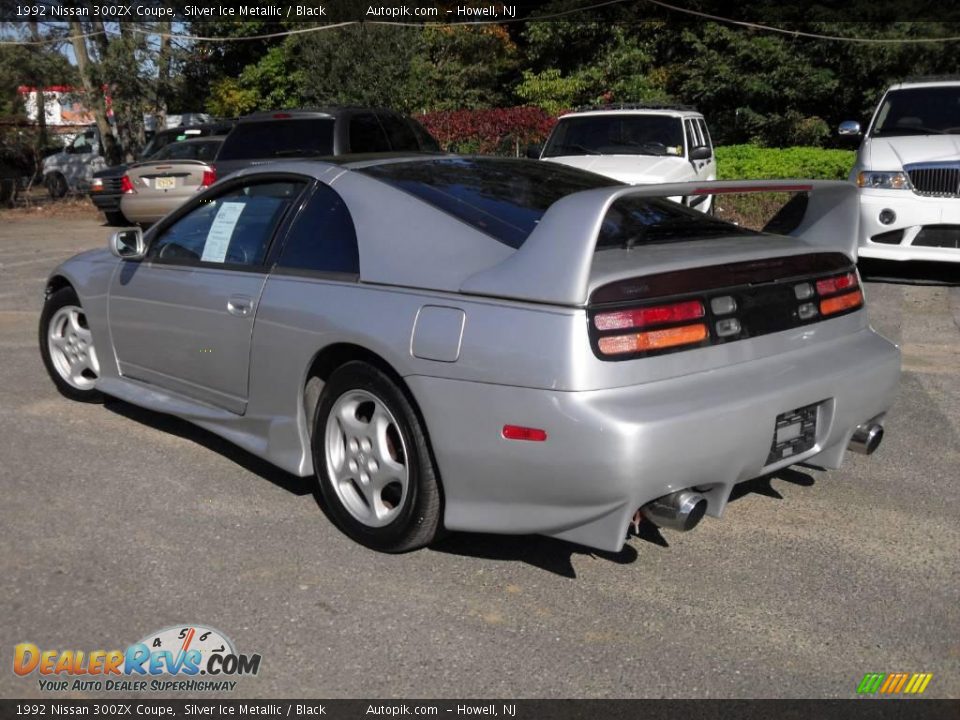 1992 Nissan 300ZX Coupe Silver Ice Metallic / Black Photo #4