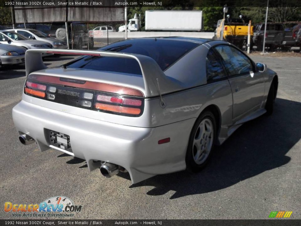 1992 Nissan 300ZX Coupe Silver Ice Metallic / Black Photo #6