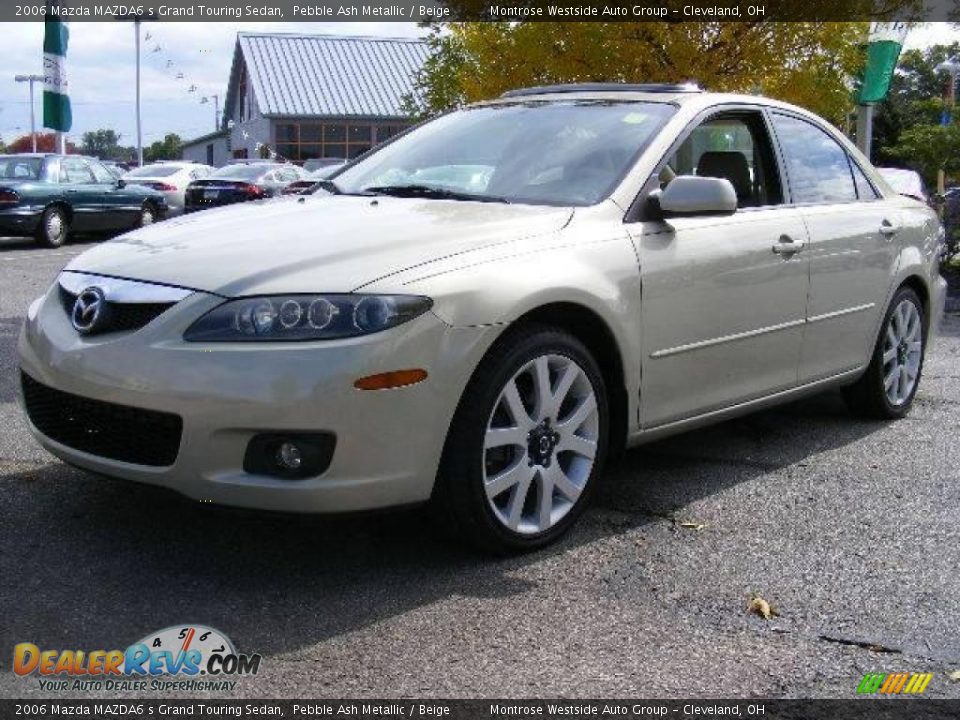 2006 Mazda MAZDA6 s Grand Touring Sedan Pebble Ash Metallic / Beige Photo #1