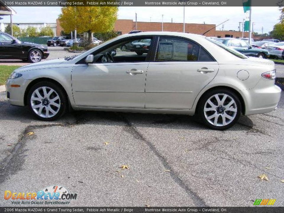 2006 Mazda MAZDA6 s Grand Touring Sedan Pebble Ash Metallic / Beige Photo #2