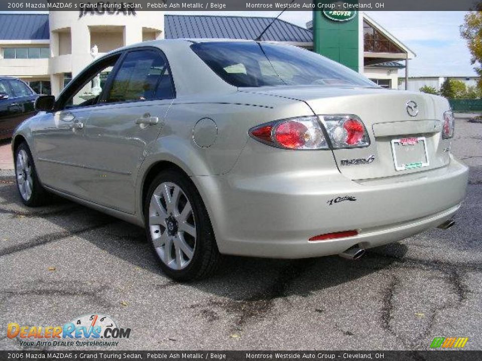 2006 Mazda MAZDA6 s Grand Touring Sedan Pebble Ash Metallic / Beige Photo #3