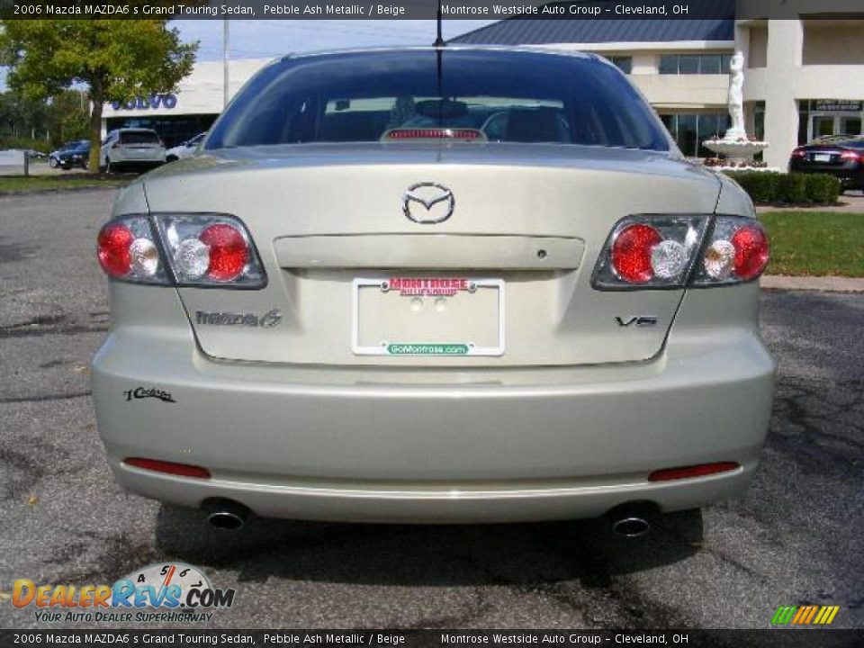 2006 Mazda MAZDA6 s Grand Touring Sedan Pebble Ash Metallic / Beige Photo #4