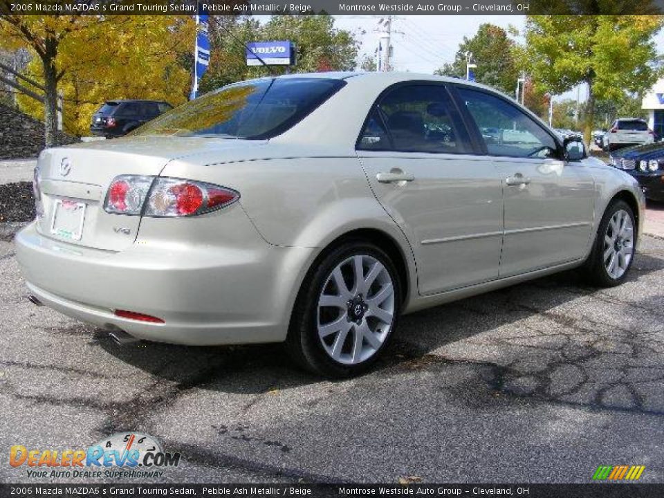 2006 Mazda MAZDA6 s Grand Touring Sedan Pebble Ash Metallic / Beige Photo #5