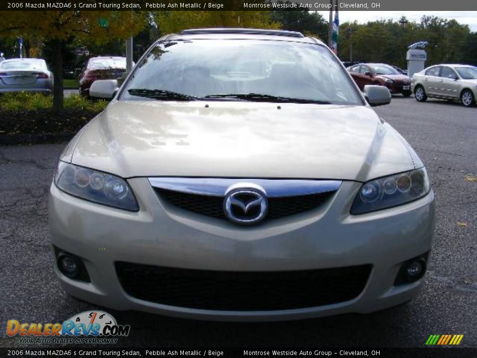 2006 Mazda MAZDA6 s Grand Touring Sedan Pebble Ash Metallic / Beige Photo #8
