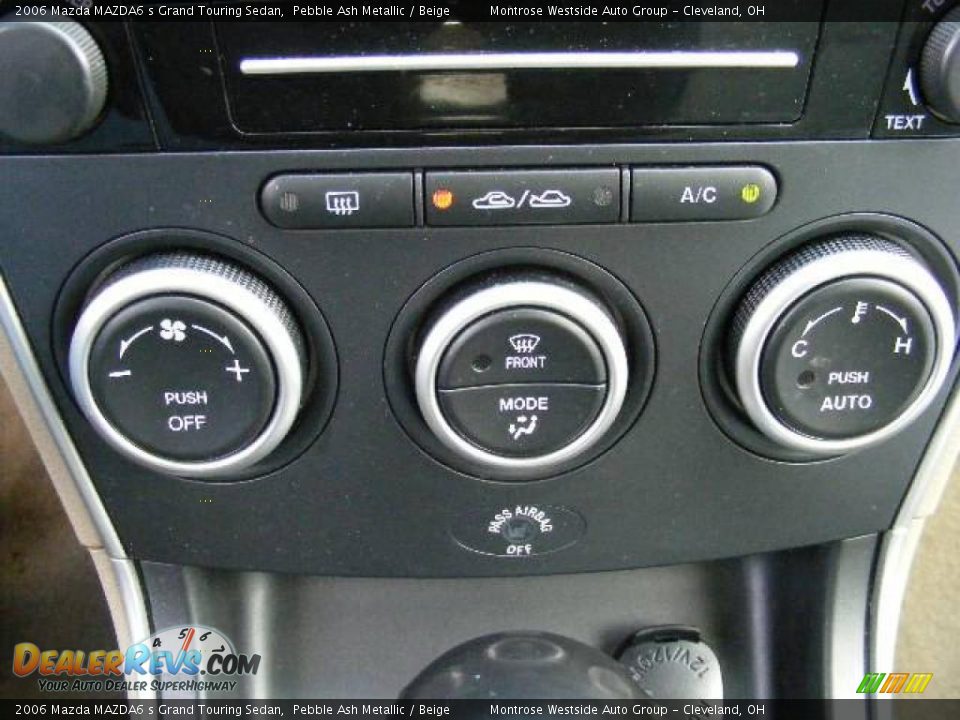 2006 Mazda MAZDA6 s Grand Touring Sedan Pebble Ash Metallic / Beige Photo #22