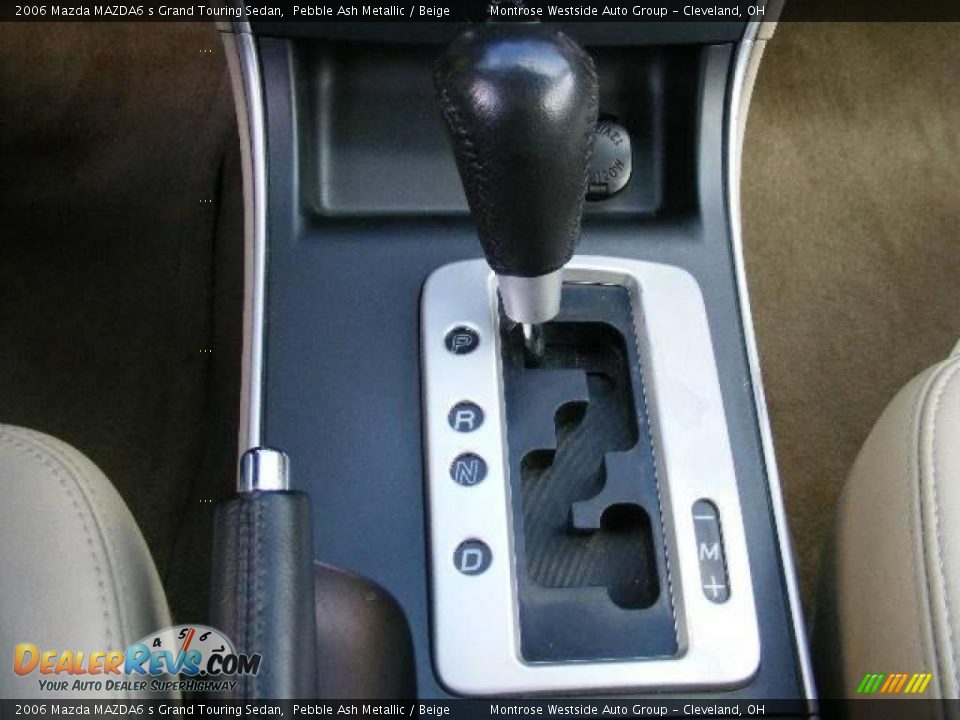 2006 Mazda MAZDA6 s Grand Touring Sedan Pebble Ash Metallic / Beige Photo #23