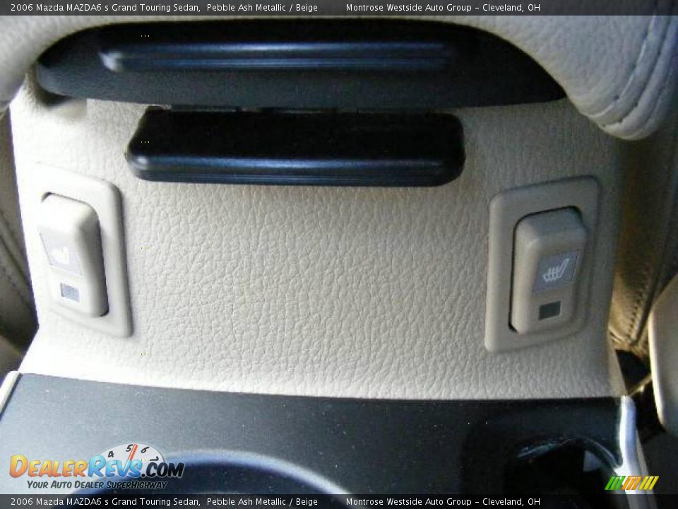 2006 Mazda MAZDA6 s Grand Touring Sedan Pebble Ash Metallic / Beige Photo #24