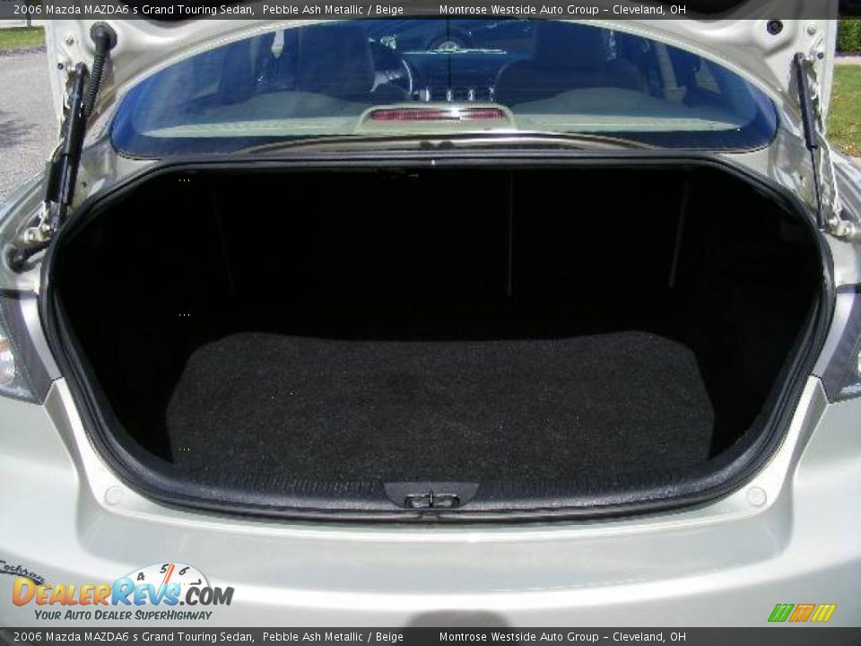 2006 Mazda MAZDA6 s Grand Touring Sedan Pebble Ash Metallic / Beige Photo #28