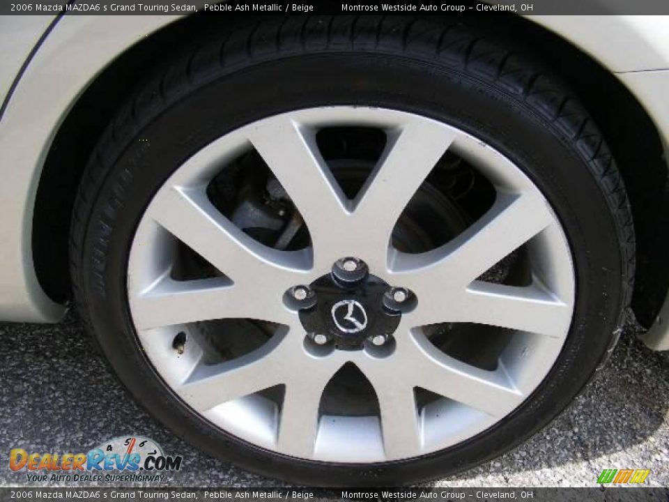 2006 Mazda MAZDA6 s Grand Touring Sedan Pebble Ash Metallic / Beige Photo #29