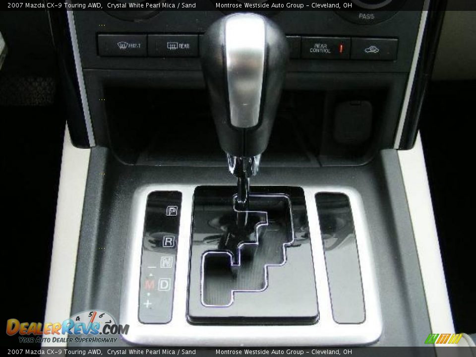 2007 Mazda CX-9 Touring AWD Crystal White Pearl Mica / Sand Photo #25