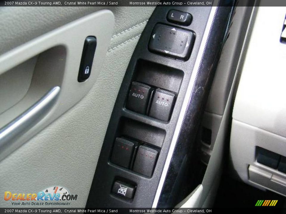 2007 Mazda CX-9 Touring AWD Crystal White Pearl Mica / Sand Photo #26