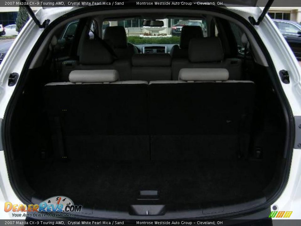 2007 Mazda CX-9 Touring AWD Crystal White Pearl Mica / Sand Photo #29
