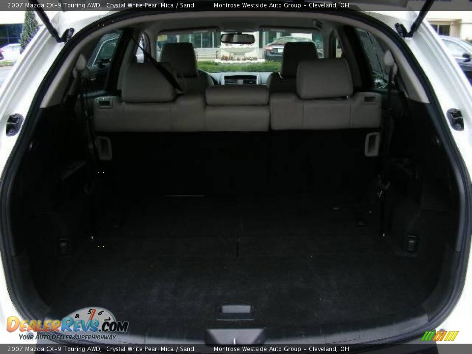 2007 Mazda CX-9 Touring AWD Crystal White Pearl Mica / Sand Photo #30