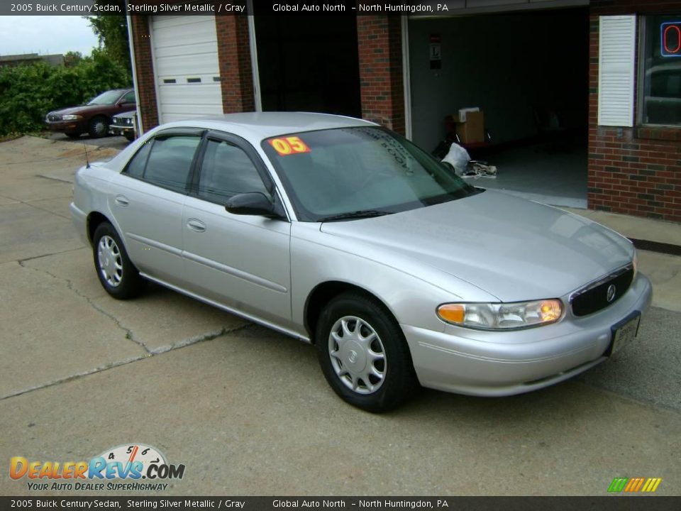 2005 Buick Century Sedan Sterling Silver Metallic / Gray Photo #2