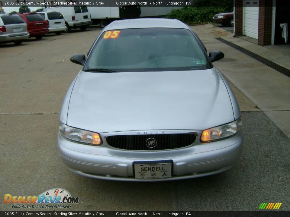 2005 Buick Century Sedan Sterling Silver Metallic / Gray Photo #3