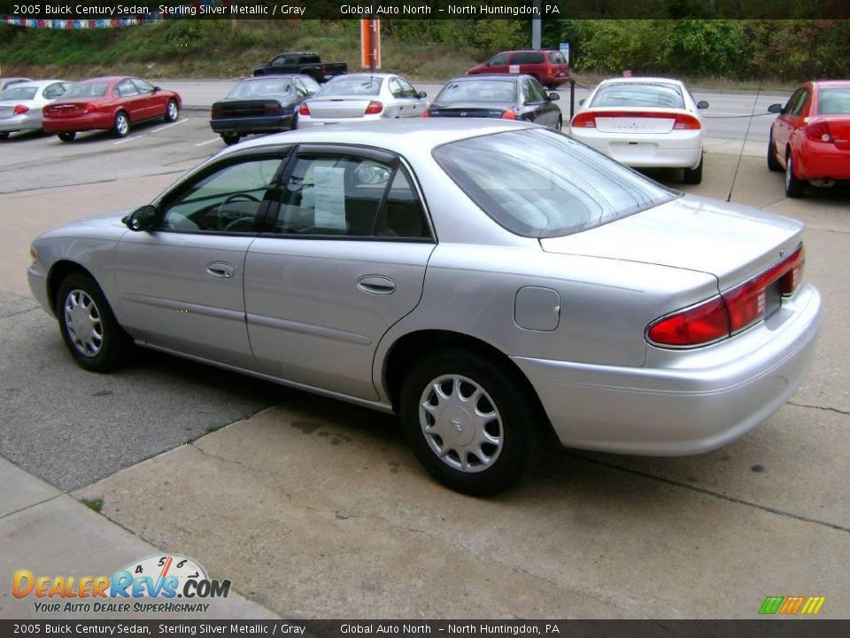2005 Buick Century Sedan Sterling Silver Metallic / Gray Photo #5