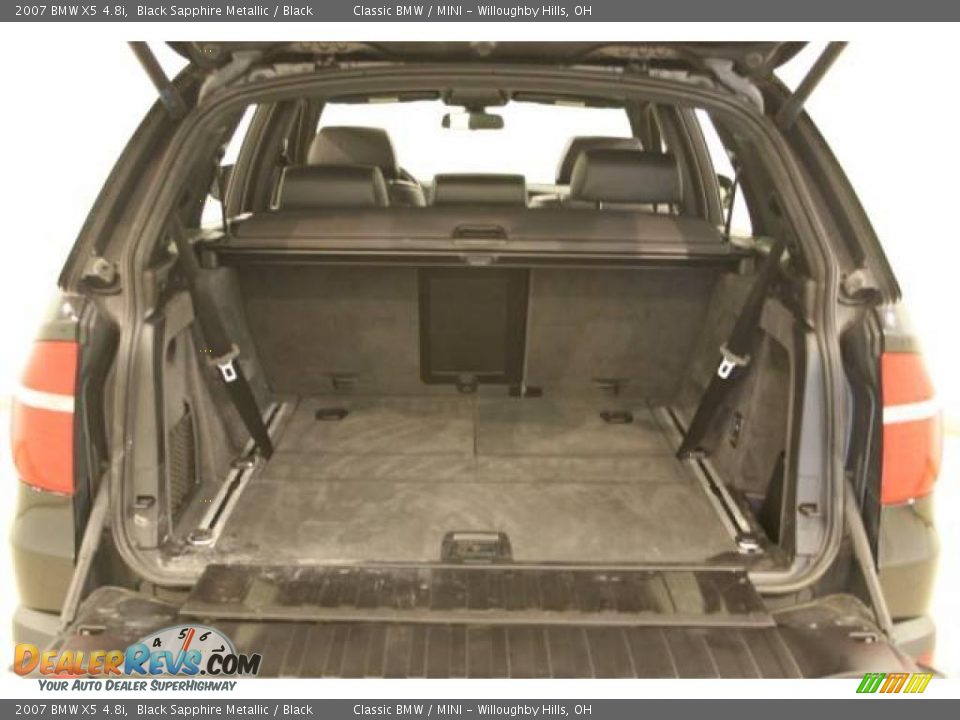 2007 BMW X5 4.8i Black Sapphire Metallic / Black Photo #20
