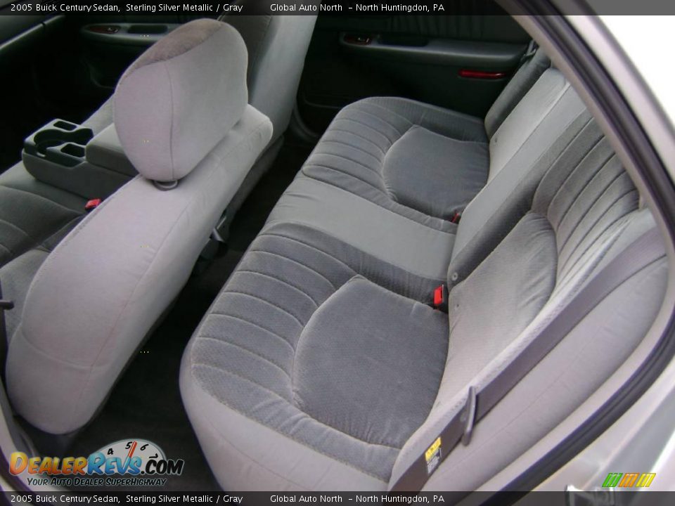 2005 Buick Century Sedan Sterling Silver Metallic / Gray Photo #12