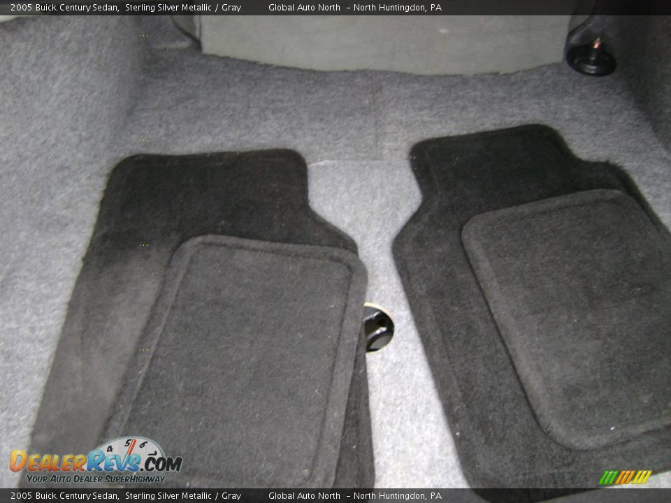 2005 Buick Century Sedan Sterling Silver Metallic / Gray Photo #13