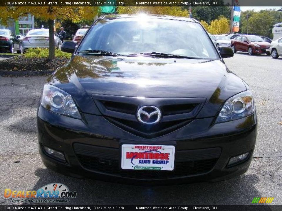 2009 Mazda MAZDA3 s Grand Touring Hatchback Black Mica / Black Photo #8