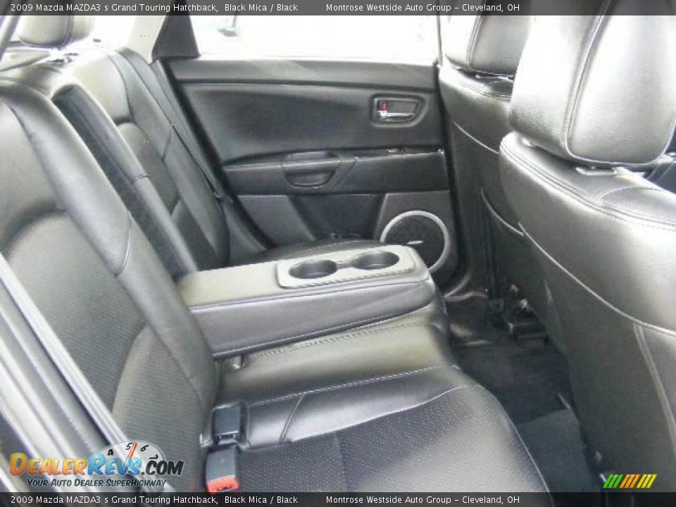 2009 Mazda MAZDA3 s Grand Touring Hatchback Black Mica / Black Photo #12
