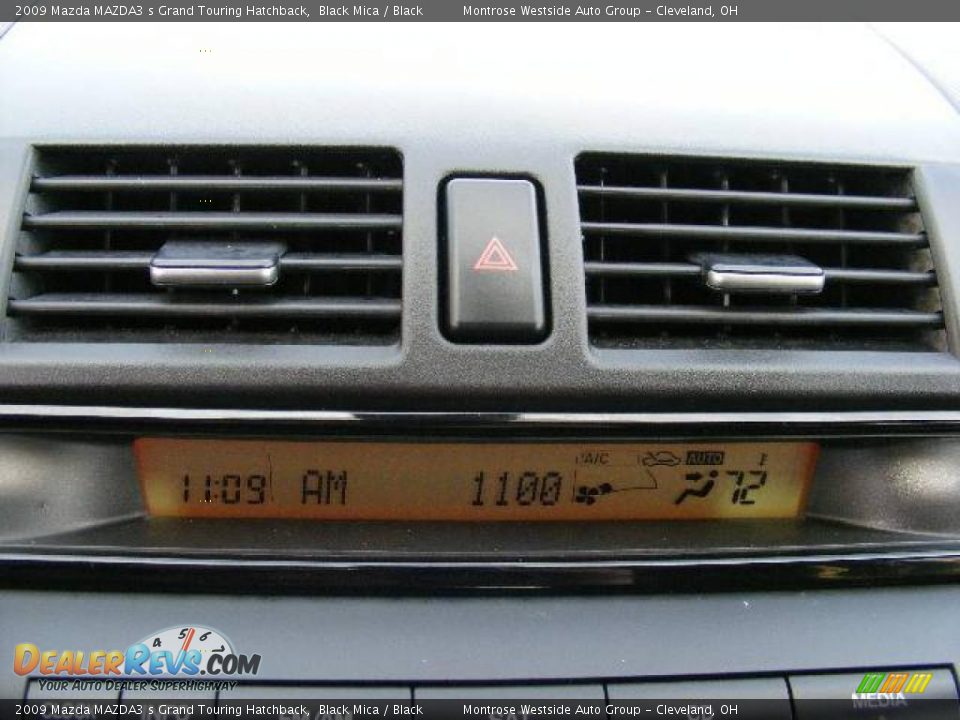2009 Mazda MAZDA3 s Grand Touring Hatchback Black Mica / Black Photo #20